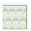 NapKin Cole Palm Tree Biodegradable Paper Napkins, Pack of 25 - Green detail