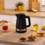 Bosch MyMoment Kettle, 1.7L - Black on the table