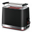 Bosch MyMoment 2-Slice Compact Toaster, 950W - Black