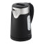 Mellerware Double Wall Compact Cordless Stainless Steel Kettle, 0.8L - Black angle
