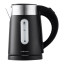 Mellerware Double Wall Compact Cordless Stainless Steel Kettle, 0.8L - Black