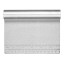 Tala Stainless Steel Pastry Scraper angle