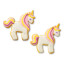 Tala Stainless Steel Unicorn Cookie Cutter detail