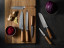 Wolstead Satoru Damascus Santoku Knife - 14cm with other knives
