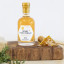 Cape Town Meadery Honey Mead Vinegar, 250ml on a wooden board with honey