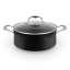 Sagenwolf Titanium Non-Stick Cookware Set with Glass Lids, 5-Piece
