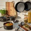 Sagenwolf Titanium Non-Stick Cookware Set with Glass Lids, 5-Piece