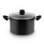 Sagenwolf Titan Lite Non-Stick Cookware Set with Glass Lids, 3-Piece