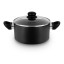 Sagenwolf Titan Lite Non-Stick Cookware Set with Glass Lids, 3-Piece