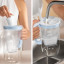 Brita Light Blue Glass Filter Water Jug with Filter, 2.5L - how to add water