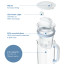 Brita Light Blue Glass Filter Water Jug with Filter, 2.5L details