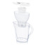 Brita Marella White Water Filter Jug with 3 Filters, 2.4L detail of parts