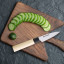 Bunmei Paring Knife, 9cm with veggies