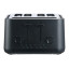 Swan Stealth 4-Slice Electronic Toaster angle