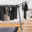 Leifheit Black Pegasus Laundry Dryer - 150 Solid with clothes