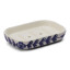Thread Office Blue Floral Ceramic Soap Dish