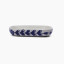 Thread Office Blue Floral Ceramic Soap Dish Front View 