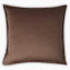 Thread Office Tan Sepia Rochele & Captivate Faux Fur Scatter Cushion with Feather Filled Inner, 60cm x 60cm back view