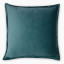 Thread Office  Seafoam Rochele & Captivate Faux Fur Scatter Cushion with Feather Filled Inner, 60cm x 60cm back view