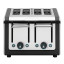 Dualit Architect 4-Slice Toaster, 2250W - Black angle