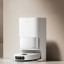 Dreame 2nd Generation L10S Ultra Dreambot Smart Robot Vacuum Cleaner against the wall