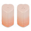 Le Creuset Heart Salt & Pepper Shakers, 130ml - Peche