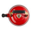 Le Creuset Classic Whistling Stovetop Kettle with Heart Knob, 1.6L - Cerise angle