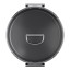 Joseph Joseph Space Ceramic Non-Stick Shallow Casserole Pan with Glass Lid and Folding Handle, 28cm angle