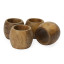 Humble & Mash Napkin Rings, Set of 4 - Natural