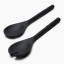 Humble & Mash Salad Servers, Set of 2 - Black
