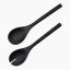 Humble & Mash Salad Servers, Set of 2 - Black