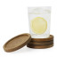 Humble & Mash Wooden Coasters, Set of 4 - Natural