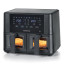 Kenwood Dual Basket Airfryer with Clearcook Window, 9L