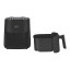Defy Black and Silver Manual Airfryer, 4.7L detail