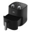 Defy Black and Silver Manual Airfryer, 4.7L