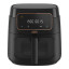 Defy Black Electronic Airfryer with Clearcook Window, 7.6L angle
