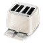 DeLonghi Ballerina 4-Slice Toaster, 1800W - Marble White