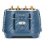 DeLonghi Ballerina 4-Slice Toaster, 1800W - Sapphire angle