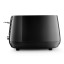 DeLonghi Eclettica 2-Slice Toaster - Black angle