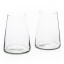 Ngwenya Glass Flat Based Highball Tumblers, Set of 4 angle