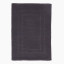 Thread Office Cotton Jacquard Bath Mat, 60cm x 80cm - Charcoal