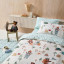 Linen House Camping Bears Duvet Cover Set - Double detail on the bed