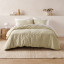 Linen House Stone Rhea Duvet Cover Set - King