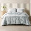 Linen House Silver Athena Duvet Cover Set - Super King