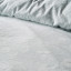 Linen House Silver Athena Duvet Cover Set - King detail on the bed