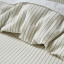 Linen House Chiltern Yarn-Dyed Stripe Duvet Cover Set - King detail on the bed