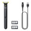 Philips Rechargeable USB OneBlade Hybrid Styler, 2 Combs detail