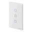 Sonoff White WiFi and RF Smart Light Switch - 3CH angle
