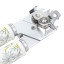 Laura Ashley Stainless Steel Can Opener with Ceramic Handle - Sage Parterre detail