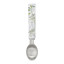 Laura Ashley Stainless Steel Ice Cream Spoon with Ceramic Handle - Sage Parterre angle